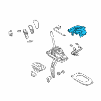 OEM 2008 Pontiac G8 Shift Indicator Diagram - 92203799