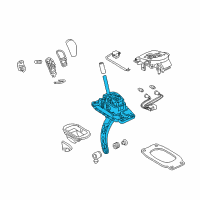 OEM Pontiac G8 Shifter Diagram - 92204637