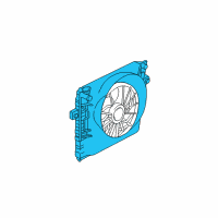 OEM 2004 Jeep Grand Cherokee Fan-Cooling Diagram - 52079528AD