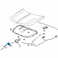 OEM Buick Regal Sportback Lock Diagram - 39086595