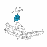 OEM 2017 Chevrolet Corvette Front Mount Diagram - 23187451