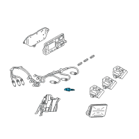 OEM Pontiac Grand Am Spark Plug Diagram - 19301810