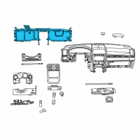 OEM 2015 Dodge Charger REINFMNT-Instrument Panel Diagram - 4780921AC