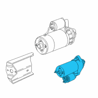 OEM 2001 BMW M5 Starter Diagram - 12411468621