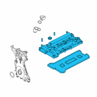 OEM Ford Escape Valve Cover Diagram - CJ5Z-6582-B