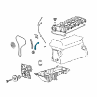 OEM 2011 GMC Canyon Timing Chain Guide Diagram - 12590962