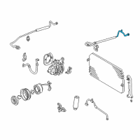 OEM 1997 Toyota Camry Suction Pipe Diagram - 88717-33180