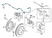 OEM 2021 Ford F-150 SENSOR ASY Diagram - ML3Z-2C190-A