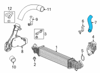 OEM Acura HOSE Diagram - 17282-6S9-A01