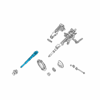 OEM 2009 BMW X3 Steering Shaft Diagram - 32-30-3-412-450