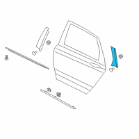 OEM Lincoln MKZ Applique Diagram - DP5Z-54255A63-AB