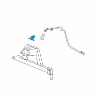 OEM Hummer H2 License Lamp Diagram - 5978454