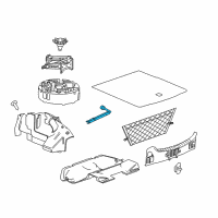 OEM Cadillac CTS Wrench Diagram - 22787726