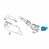 OEM 2014 Honda Odyssey Switch Assembly, Wiper Diagram - 35256-SZA-A01