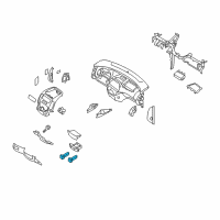 OEM 2010 Hyundai Elantra Switch Assembly-Seat Heater, LH Diagram - 93330-2L000-4W