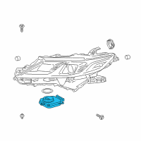 OEM 2022 Toyota Camry Module Diagram - 89908-33040