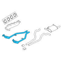 OEM 2005 Ford Mustang Converter Diagram - 4R3Z-5F250-C