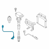 OEM 2020 Kia Niro Crankshaft Position Sensor Diagram - 3918003301