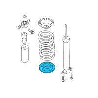 OEM Ford SSV Plug-In Hybrid Lower Seat Diagram - JG9Z-8321-A