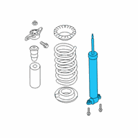 OEM 2018 Ford Fusion Shock Diagram - HG9Z-18125-AJ