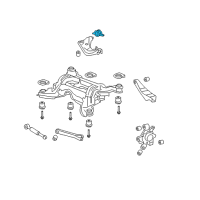 OEM 2009 Pontiac G8 Upper Control Arm Bushing Diagram - 92200540