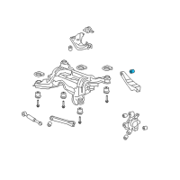 OEM Pontiac G8 Bushing Asm-Rear Suspension Control Arm Diagram - 92172597