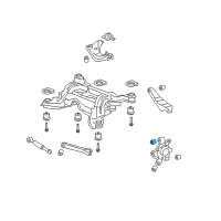 OEM Pontiac Upper Control Arm Bushing Diagram - 92287353