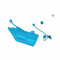 OEM 2019 Kia Forte Lamp Assembly-Rear Comb Diagram - 92403M7100