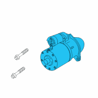 OEM 2008 Pontiac G8 Starter Diagram - 92204529