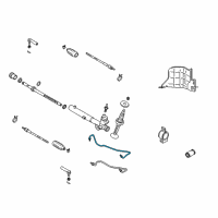 OEM 2006 Nissan Murano Tube Assy-Cylinder Diagram - 49542-CB80A