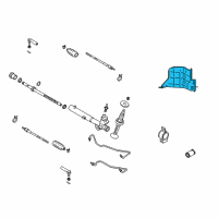 OEM Nissan INSULATOR-Heat, Power Steering Diagram - 48649-9Y001