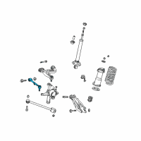 OEM Lexus IS300 Link Sub-Assy, Toe Control, RH Diagram - 48705-53010