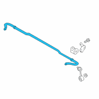 OEM 2015 Scion FR-S Stabilizer Bar Diagram - SU003-00395