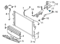 OEM Hyundai Azera Bolt Diagram - 11254-06256-K