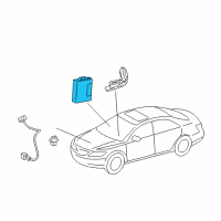 OEM 2015 Toyota Venza Control Module Diagram - 89780-0T020