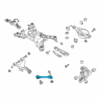 OEM Infiniti FX35 Rod Complete Radius Diagram - 55110-1CA0C