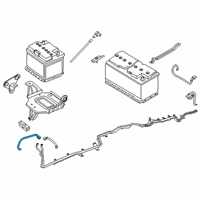 OEM 2021 BMW X5 Battery Cable Minus Dual Sto Diagram - 61-12-8-797-704