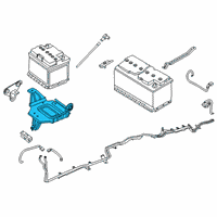 OEM BMW X7 BATTERY TRAY AUXILIARY BATTE Diagram - 61-21-6-827-076