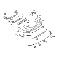 OEM 2015 Ford Fiesta Reflector Diagram - BS7Z-13A565-B