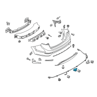 OEM 2019 Ford Fiesta Reverse Sensor Diagram - CV1Z-15K859-B