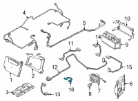 OEM BMW 530e Cell Module Connector Diagram - 61-27-8-618-444