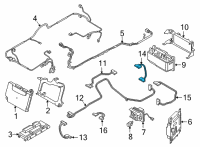 OEM BMW 740e xDrive Battery Positive Cable Diagram - 61-27-8-621-019