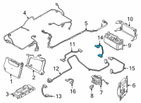 OEM BMW X3 Battery Positive Cable Diagram - 61-27-8-621-019