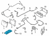 OEM BMW 745e xDrive CELL MONITORING CIRCUIT Diagram - 61-27-9-468-428