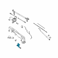 OEM 2017 Nissan Frontier Pump Assy-Washer Diagram - 28920-ZL40A