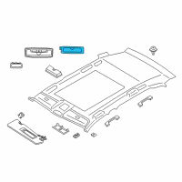 OEM 2017 BMW 440i Interior Light Led, Rear Diagram - 63-31-9-253-389