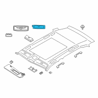 OEM 2015 BMW 435i xDrive Interior Light Led, Rear Diagram - 63-31-9-253-389