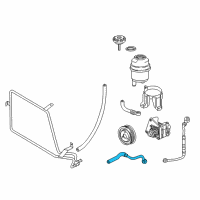 OEM 2001 BMW Z3 Return Hose Diagram - 32-41-2-229-796