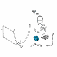 OEM 2002 BMW Z3 Pulley Diagram - 32-42-7-830-838