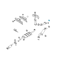 OEM 2011 Ford Escape Resonator W/Pipe Gasket Diagram - 9L8Z-5E241-A